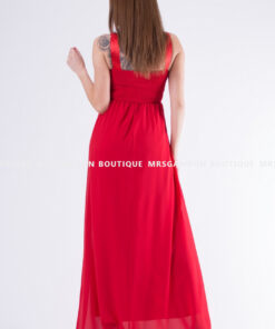 Sukienka58001-czerwona2 z napisem